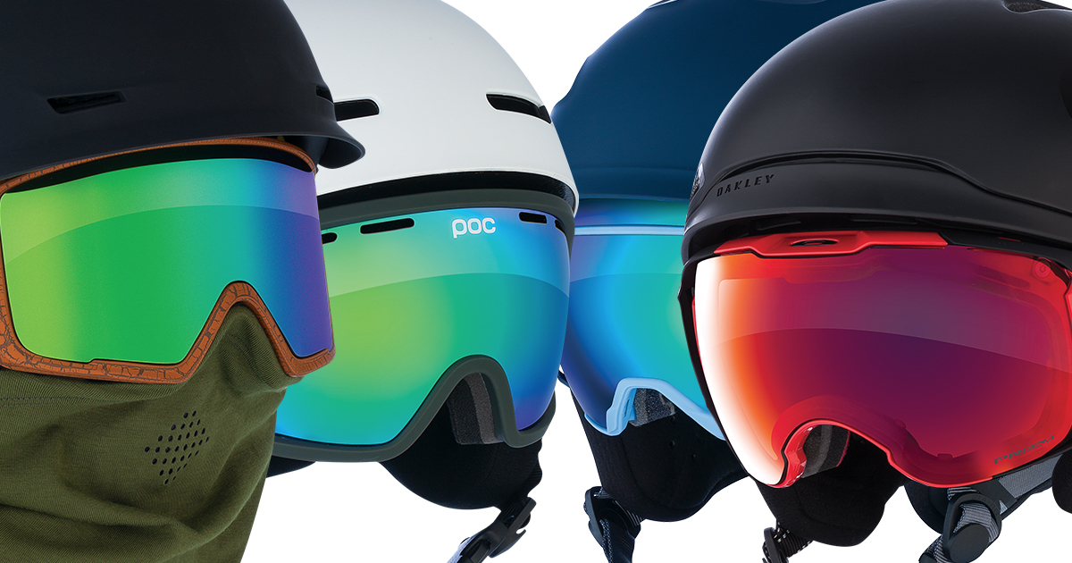 oakley helmet and goggles