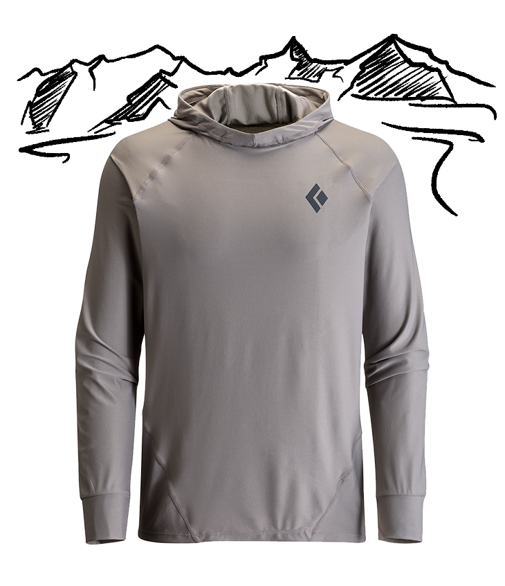 alpenglow hoody black diamond