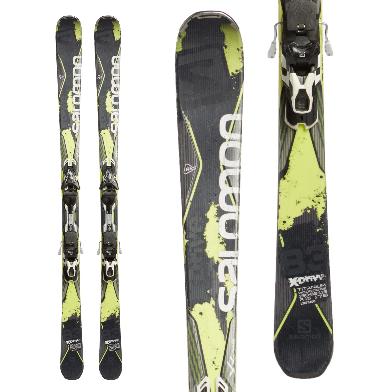 Salomon X Drive 8 3 Skis Xt12 Bindings 16 Freeskier