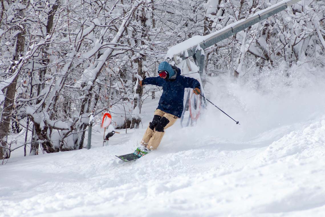 All About That Base: The deepest snow depths in North America, February ...