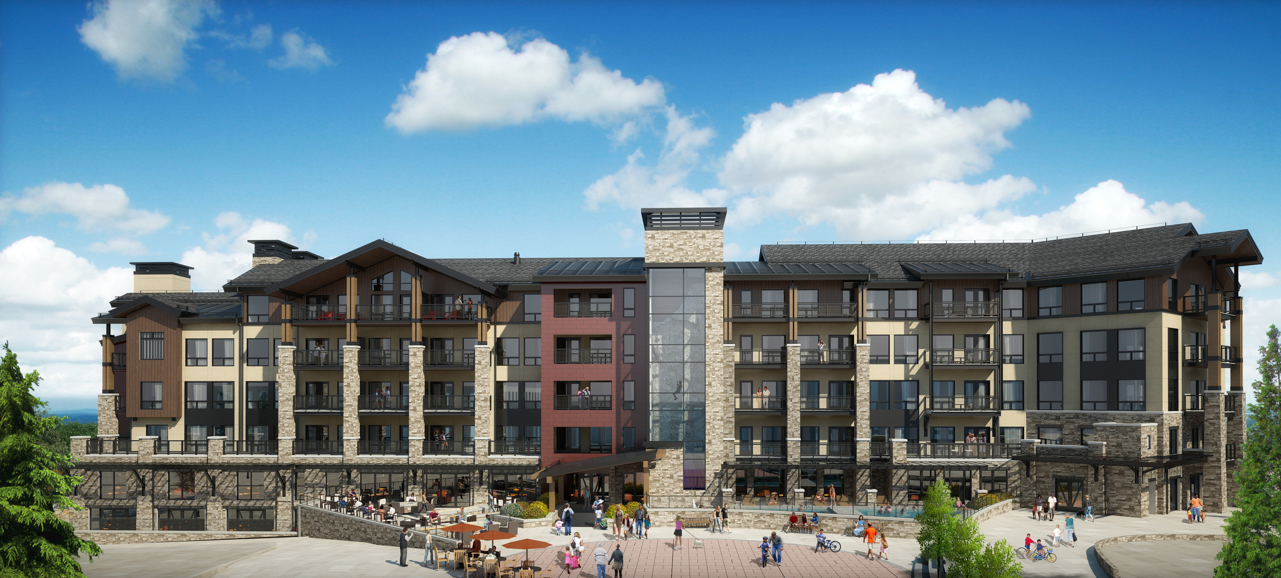 An Inside Scoop On The Brand New Limelight Hotel Snowmass FREESKIER   Limelight Exterior Rendering 