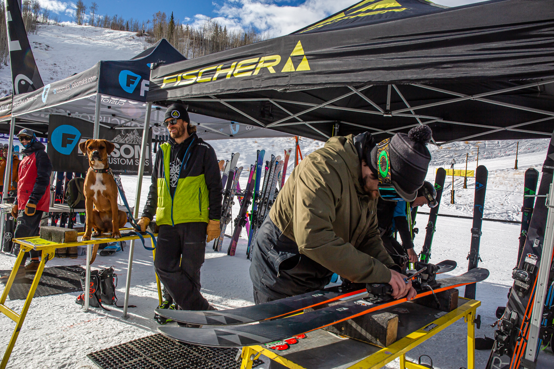 The first stop of FREESKIER's inaugural Buyer's Guide Live Demo Tour at